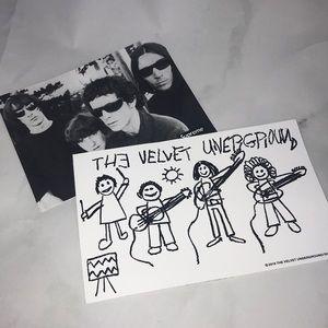 the velvet underground supreme sticker